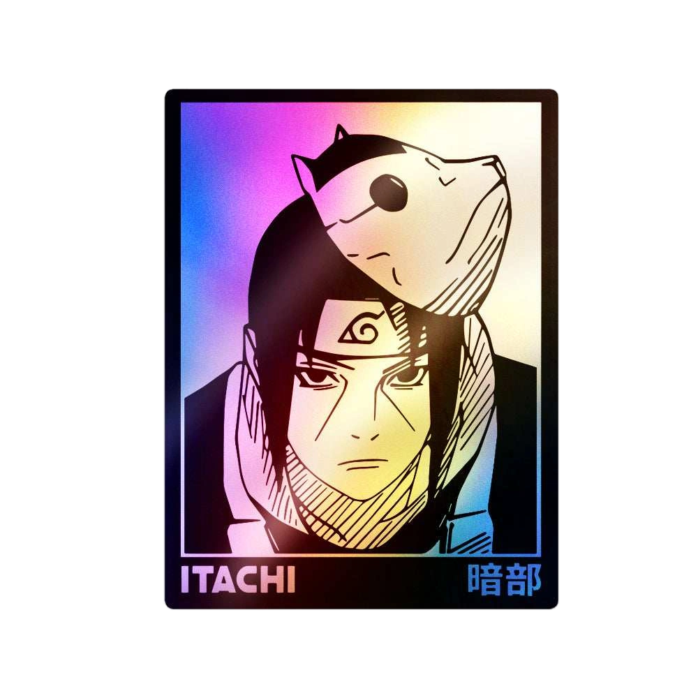 Itachi Holographic Stickers